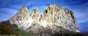 Plattkofel, Grohmannspitze i Langkofel